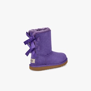 Ugg Bailey Bow II Kids Classic Boots Purple (9204CMWFR)